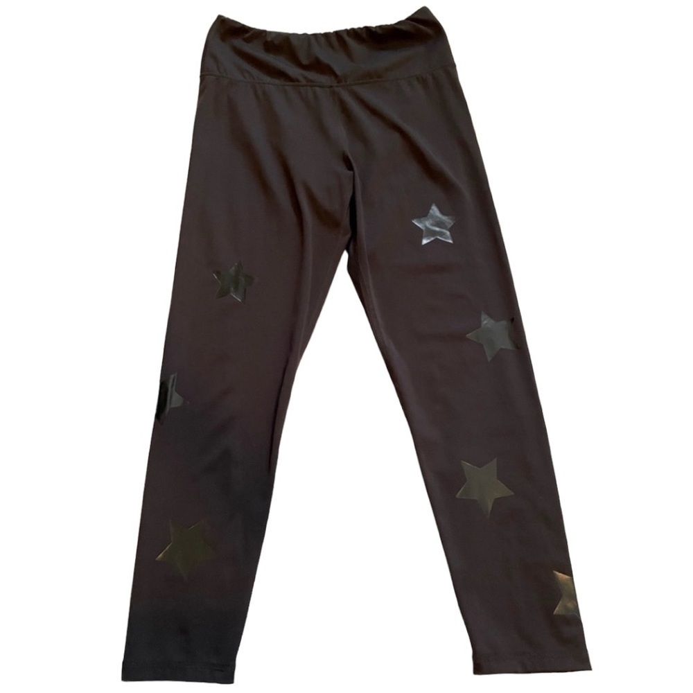 Cut the Frills Black Star Leggings